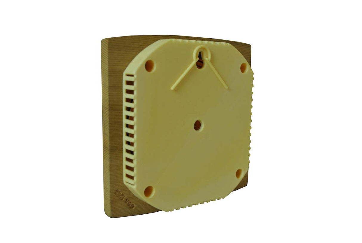 Northern Lights Group Sauna Thermometer: Western Red Cedar Wood Fininsh Dry Steam in Fahrenheit Celsius Wooden Infrared Room F and C Northern Lights Group