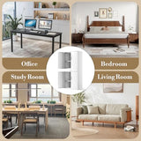 Athena Collection 4 Tier Metal Storage Cabinet with Drawer, 71" Garage Storage Cabinet with Adjustable Shelves, Lockable File Tool Tall Cabinet for Home Office Garage, White Athena Collection