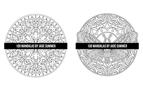 Mandala Coloring Book: For Adults with 100 Magical Mandalas WoodArtSupply