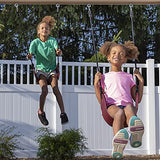 Step2 Naturally Playful Adventure Lodge Play Center with Glider, Kids Outdoor Playset, Two Tier Backyard Playground Set, Slide, Swings, Outside Jungle Gym, For Children 3-8 Years Old Step2