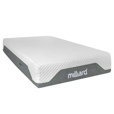 Milliard Memory Foam Mattress 10 inch Firm, Pressure Relieving, Classic (Full) Milliard