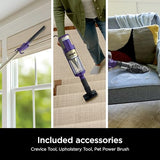 Shark POWERDETECT Ultra-Light Corded Stick Vacuum with DuoClean Technology, Self-Cleaning Brushroll for No Hair Wrap, Anti-Allergen Complete Seal, and Odor Neutralizer Technology, HZ4002 Shark