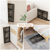 Elephance Folding Desk Writing Computer Desk for Home Office, No-Assembly Study Office Desk Foldable Table for Small Spaces Elephance