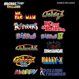 ARCADE1UP Class of 81’ Deluxe Arcade Machine for Home - 5 Feet Tall - 12 Classic Games ARCADE1UP