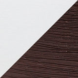 Simple Designs Petite Faux LT2072-BWN Stone Table Lamp with Fabric Shade, Brown with White Shade Simple Designs