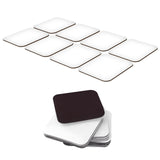 SAVITA 24pcs Sublimation Fridge Magnets, 2x2inch Sublimation Magnet Blanks Bulk Square Refrigerator Magnets for Home Kitchen Office Whiteboard Decoration SAVITA