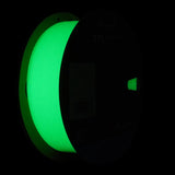 INLAND Micro Center PLA+ 3D Printing Filament 1.75mm, Green Glow in The Dark - Glowing PLA Plus 3D Printer Filament - PLA Pro Dimensional Accuracy +/- 0.03 mm - 1 kg Cardboard Spool (2.2 lbs) INLAND