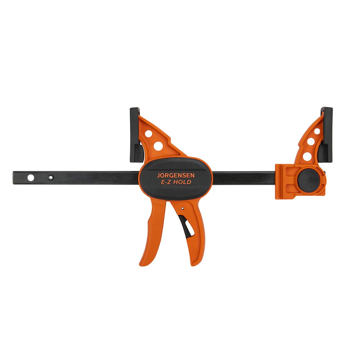 Jorgensen 6" Spreader/Bar Clamp Set, 4-pack,One-Hand Light Duty E-Z Hold Clamp/Spreader, 99216A,Black Orange Jorgensen