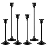 Candlestick Holders,Taper Candle Holder for Candlesticks Black Candelabra Candle Holders Vintage Candle Stick Candle Holder for Fireplace Party Dining Home BEZURA