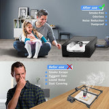 longer Laser Engraver Enclosure with Vent, Large Size 27.5 x 27.5 x 13 inchesLaser Engraving Machine Protective Cover with Eye Protection, Insulates Against Fumes and Odors Longer