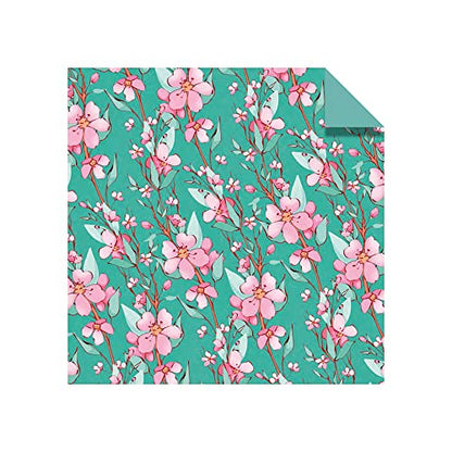 Origami Paper 500 sheets Cherry Blossoms 6" (15 cm): Tuttle Origami Paper: Double-Sided Origami Sheets Printed with 12 Different Patterns (Instructions for 6 Projects Included) - WoodArtSupply