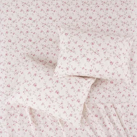 Modern Threads Printed 3-Piece Extra Soft Bedding Sheets & Pillowcase Set, Deep Pocket up to 16 inch Mattress Kashmir Rose Twin Modern Threads