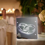 QGTHKLP Personalized Infinity Love Name Mirror Light Custom Light Up Name Mirror Funny Acrylic Mirror Neon Sign Gift for Couple Christmas Valentine's Day (Style 12) QGTHKLP