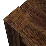 East West Furniture CN6-07-T Celina Dining Room Table - Rectangle Rustic Farmhouse Table , 36x60 Inch, Jacobean East West Furniture