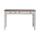 LIBERTY FURNITURE INDUSTRIES, INC. L Writing Desk European Traditional White LIBERTY FURNITURE INDUSTRIES, INC.