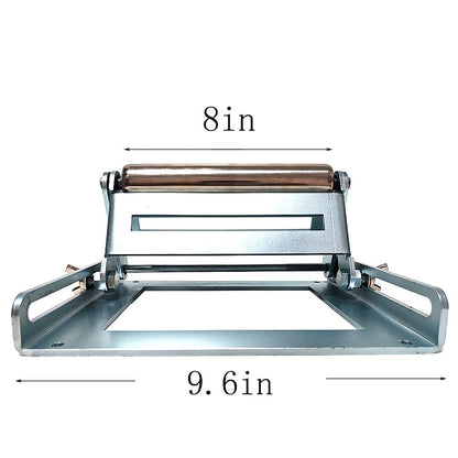 Adjustable Miter Saw Roller Stand, Adjustable Cutting Machine Support Frame, Roller Stand for Woodworking. 280 Lbs Capacity and Height Adjustment From 2.3 Inches To 5.3 Inches - WoodArtSupply