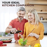 Wooden Spatula for Cooking, Premium Teak Wood Spatula, NonStick Kitchen Utensils Set of 4 Contain Paddle, Turner Spatula, Slotted Spatula and Wood Scraper AIUHI