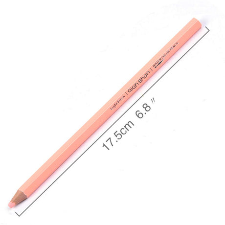 qianshan 2Pcs Flesh Light Color Watercolor Pencils Skin Tone Lead Core Pencil for Portrait Comic Adult Coloring Books Artist Coloring Drawing Sketching Blending qianshan