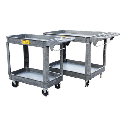 HPDMC 500 lbs Capacity Service Utility Cart, 36'' x 24'' - WoodArtSupply