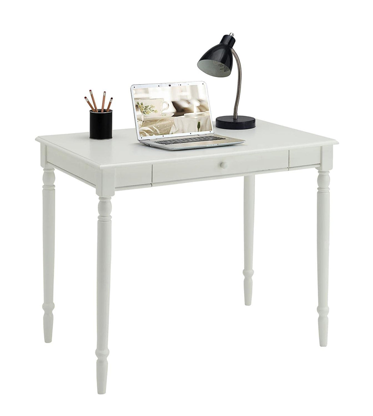 Convenience Concepts French Country Desk, White Convenience Concepts