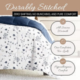Linen Market Reversible Twin/Twin XL Comforter Set (2 Piece) - Bring Luxury Home with Our Soft and Lightweight Down Alternative Comforter Twin Size - This Includes Your Comforter and 1 Pillow Sham Linen Market