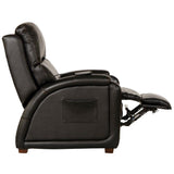 Catnapper Decompress Power Zero Gravity Recliner in Italian Black Leather Catnapper