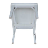 International Concepts San Remo Dining Chair, Beach White International Concepts