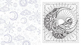 Moon Magic Coloring Book: Tap Into Your Mystical Potential (Chartwell Coloring Books) WoodArtSupply