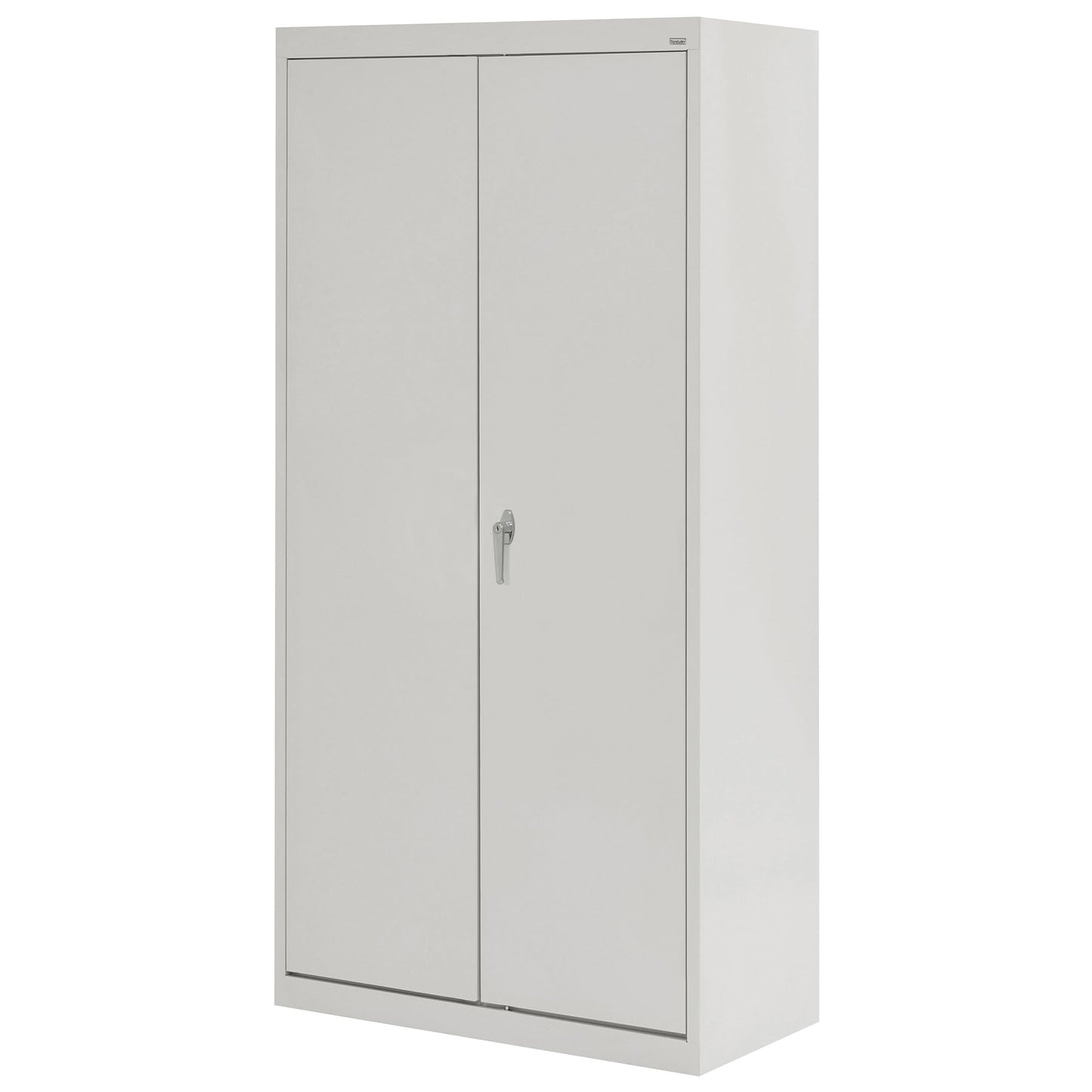 Sandusky Lee CAC1362472-05 Combination Garage Storage Cabinet, Steel Utility Cabinet with Adjustable Shelves, 72" H, Dove Gray