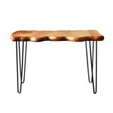 WELLAND Cedar Live Edge Small Coffee Table WELLAND