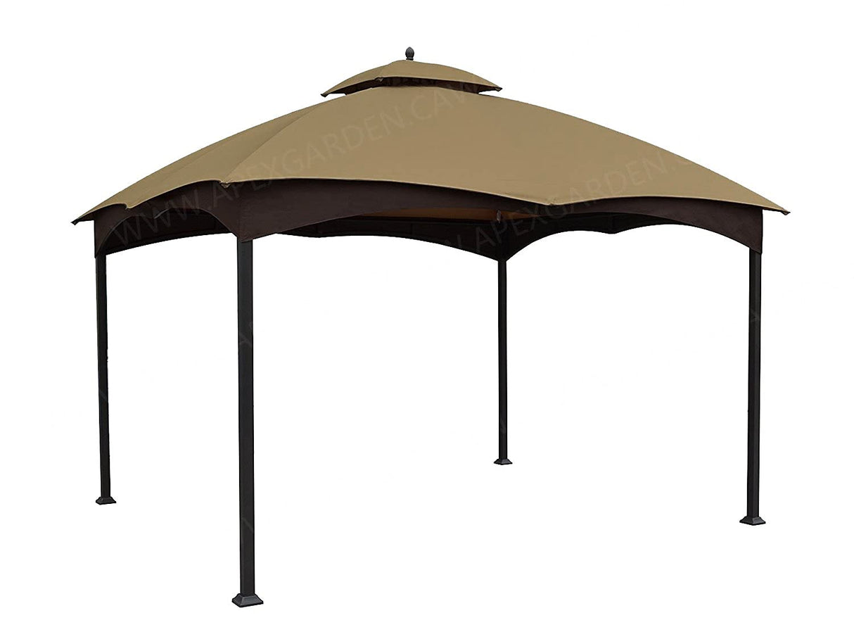 APEX GARDEN Replacement Canopy Top for Lowe's Allen Roth 10X12 Gazebo #GF-12S004B-1 APEX GARDEN