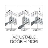 Design House Concord 36 Inch Bathroom Vanity, Ready to Assemble, Solid Wood, White, 587022 Design House