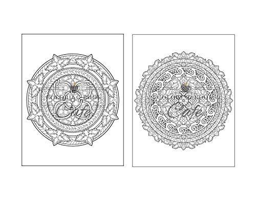 125 Mandalas: An Adult Coloring Book Featuring 125 of the World’s Most Beautiful Mandalas for Stress Relief and Relaxation Independently Published Iaerlllt