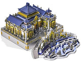Piececool 3D Metal Puzzles, The Old Summer Palace Chinese Traditional Architecture Building Models Kit to Build for Adults Brain Teaser 3D Puzzle Gift Home Decor DIY Crafts - 358 PCS