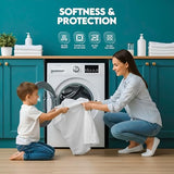 Utopia Bedding Waterproof Mattress Protector Top and Both Sides, King Size, Soft and Breathable Dual Sided Terry Mattress Cover, Fitted Style with Stretchable Elastic Pockets Utopia Bedding