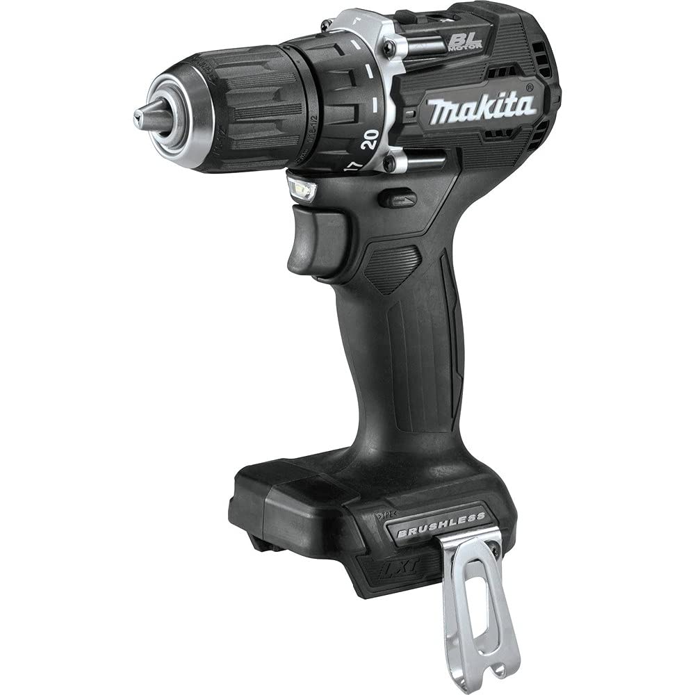 Makita XFD15ZB 18V LXT Lithium-Ion Sub-Compact Brushless Cordless 1/2" Driver-Drill, Tool Only, Black Makita