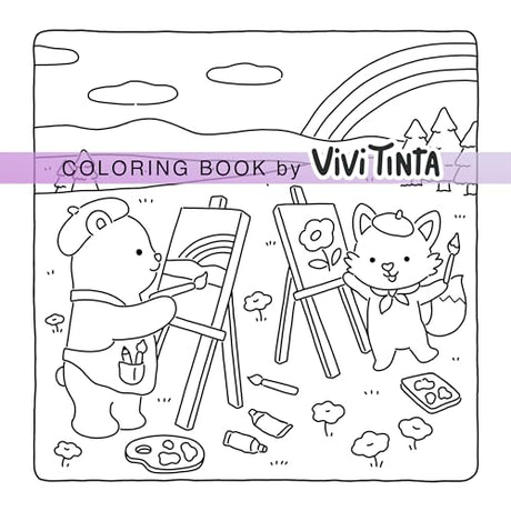 Fuzzy Friends: Super Cute Coloring Book for Adults and Teens Featuring Adorable Animals Characters (Fuzzy Friends Coloring) Craydraw Press LLC