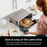 Ninja, Toaster Oven, Air Fryer, Thermometer, Toaster Oven Air Fryer Combo, Stainless Steel, Quick meals, Fries, Frozen Food, Air Fry, Dehydrate, Reheat, 13-in-1,Less Oil, Flip Away Oven, Foodi, SP351 Ninja