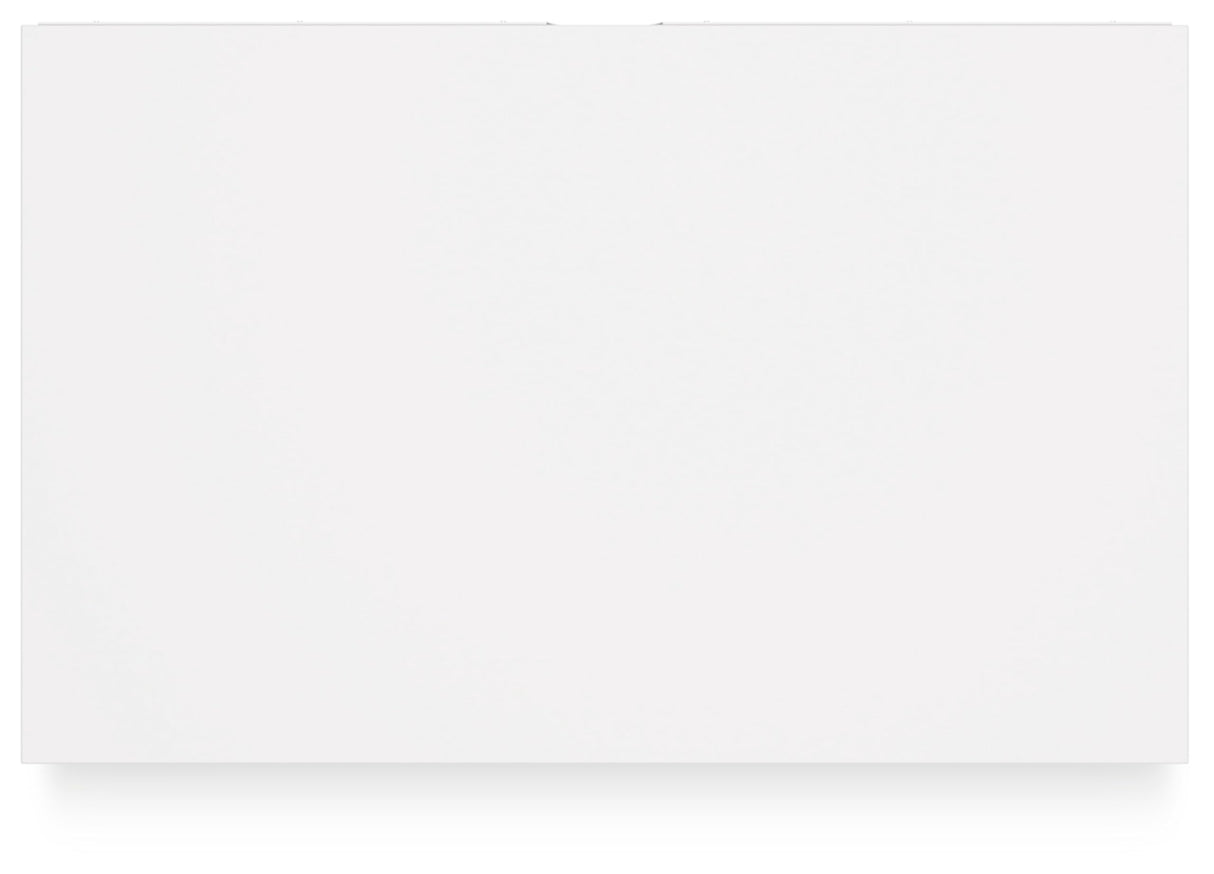 Signature Design by Ashley Hallityn Modern Freestanding 3-Tier Bookcase with 2 Adjustable Shelves, White Signature Design by Ashley