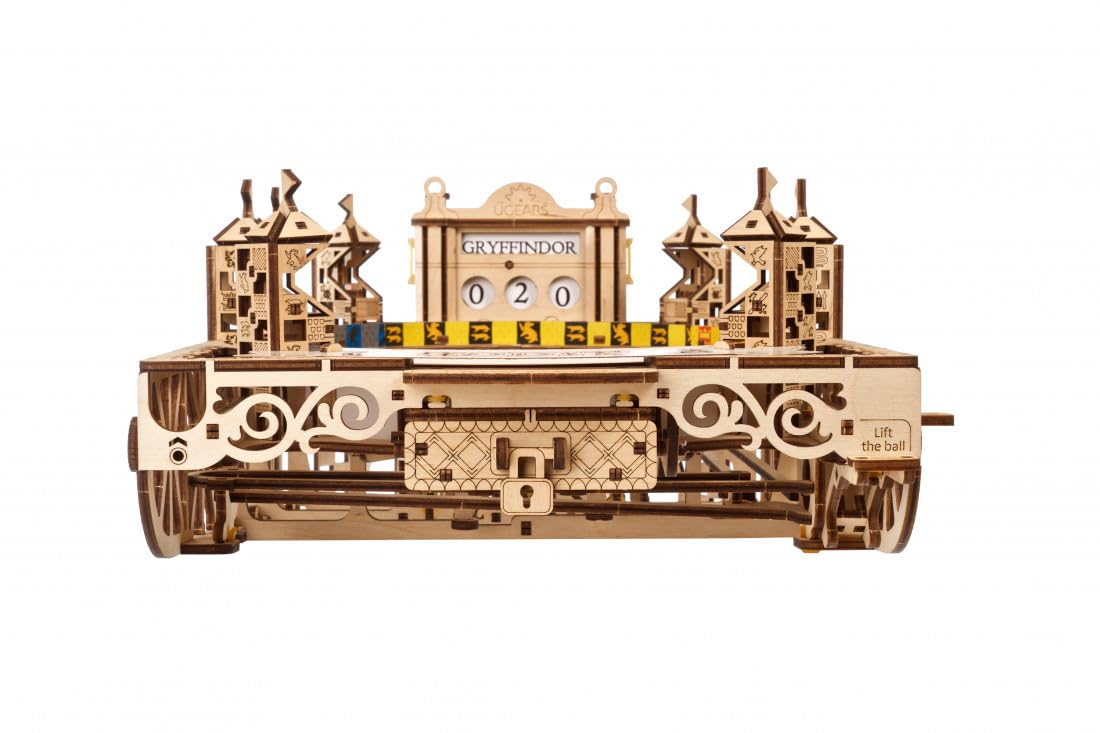 Mechanical UGEARS Wooden 3D Puzzle Model Quidditch Pinball Model kit Construction Set Generic