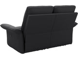 Belffin Leather Loveseat Recliner Sofa for Living Room Oversized Black Manual Reclining Couch for Living Room Double Recliner Home Theater Seating. Black Couch Belffin