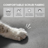 COMHOMA Convertible Sofa Bed, 68″Fabric Couch with Adjustable Backrest, Loveseat Recliner Sleeper Living Room Furniture futon Set, Black COMHOMA