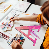 Large Wooden Letters 12 Inch Paintable Wood Letter I for Wall Decor, 1/5 Inch Thick Wooden Alphabet Letters Cutouts for DIY Crafts Project Unfinished Wood Birthday Wedding Party Home Decoration Longan Craft