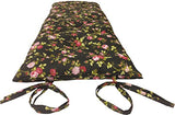 Full Size Red Roses B Traditional Japanese Floor Futon Mattresses, Foldable Cushion Mats, Yoga, Meditaion 54" Wide X 80" Long D&D Futon Furniture