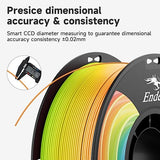 Official Creality PLA PRO (PLA+) Plus Filament Rainbow 1.75mm, Ender PLA + Rainbow Color Change 3D Printer Filament, 1kg Spool (2.2lbs), Dimensional Accuracy ±0.02mm. Fit Most 3D Printers Creality