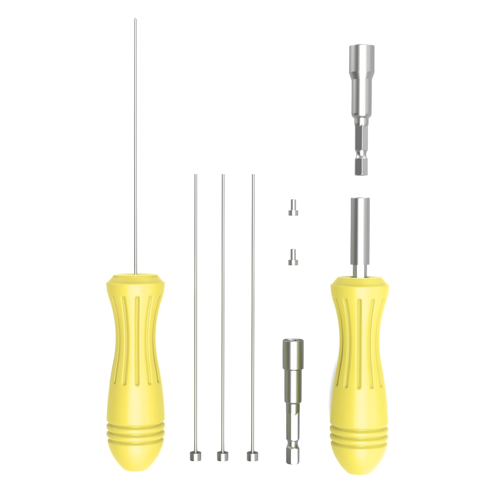 Imdinnogo Hotend Cleaner A Must-Have Tool for Clear 3D Printer Extruder Clog: 4Pcs 1.5x150mm Hotend Cleaner 2Pcs Sleeve for Ender 3 Series Prusa MK3 MK4 and Other FDM Printers Bczamd - WoodArtSupply