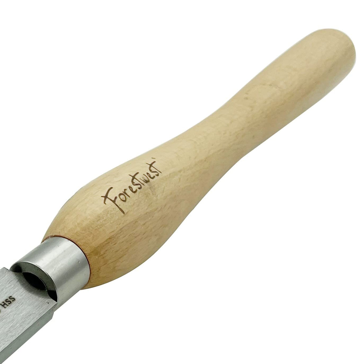 FORESTWEST 10929, HSS 1" Negative Rake Scraper, Wood Lathe Turning Tools FORESTWEST