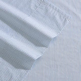 Nautica - Twin XL Sheet Set, Cotton Percale Bedding Set, Crisp & Cool, Lightweight & Breathable (Penny Pinstripe Blue, Twin XL) Nautica