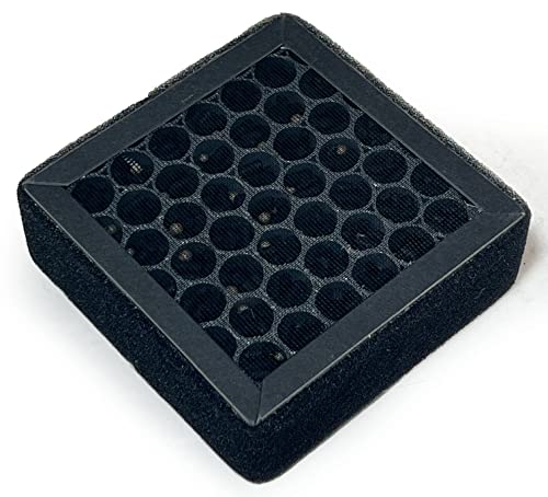 Nispira 3-in-1 True HEPA Carbon Filter Replacement Compatible with Osimo A2 Air Purifier, 2 Packs Nispira