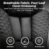 GTRACING Big and Tall Office Chair 400LBS Wide Ergonomic Gaming Chair with Deluxe Embossing Designed Leather with Foot Rest,150°Reclining Adjustable Soft Armrests Pocket Spring Back Support and Pillow GTRACING